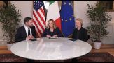 Roma, Meloni riunisce Vance e von der Leyen: "Spero sia nuovo inizio"