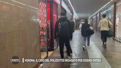 Verona, il caso del poliziotto indagato per essersi difeso