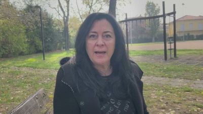 Pierina Paganelli, da "Quarto Grado" Manuela sul luogo dell'incidente di Giuliano