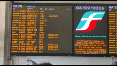 Treni cancellati e lievi ritardi: lo sciopero del personale delle Fs