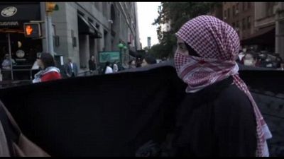Migliaia di manifestanti filo-palestinesi in corteo a New York