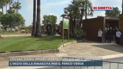 Caivano, tutto pronto per l'inaugurazione della nuova palestra
