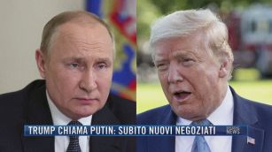 Breaking News delle 21.30 | Trump chiama Putin: subito nuovi negoziati