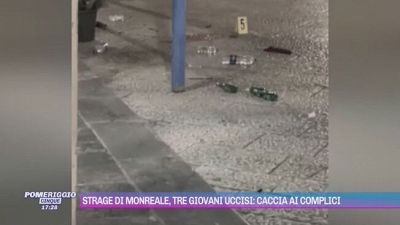 Strage di Monreale, tre giovani uccisi: caccia ai complici