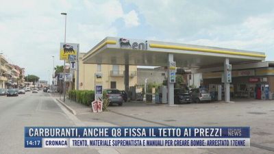Breaking News delle 14.00 | Carburanti, anche Q8 fissa il tetto ai prezzi