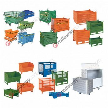 Contenitori metallici, benne ribaltabili, contenitori industriali by Rollawaycontainer