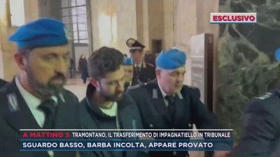 Giulia Tramontano, il trasferimento di Impagnatiello in tribunale