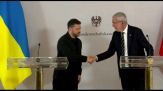 Zelensky a Vienna, Austria "neutrale militarmente, non politicamente"