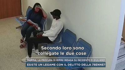 Omicidio Pierina Paganelli, Manuela e Louis in Questura, incidente e omicidio