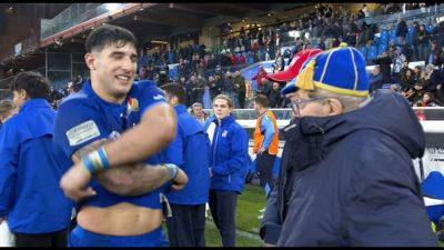 Rugby, Tommaso Menoncello omaggia con maglia numero 12 Remo Zanatta