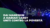 Dai Maneskin a Mariah Carey uniti contro la povertà
