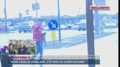 Lilly, Sebastiano non risponde e va via