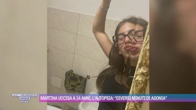 Martina Carbonaro uccisa a 14 anni, l'autopsia: "Diversi minuti di agonia"
