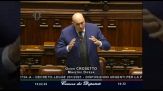 Crosetto: "Fiducia del Governo su dl Ucraina non è fuga da crisi"