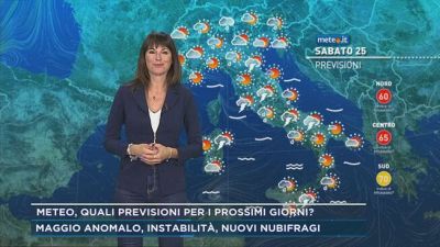Meteo, Italia spaccata in due tra nord e sud