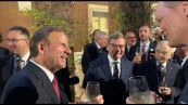 Alla Festa Unità tedesca con Wadephul, Lotito, Fertitta e Montezemolo