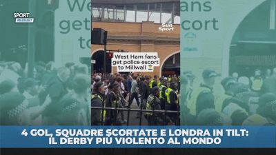 Dockers Derby da paura: squadre scortate in campo dalla polizia