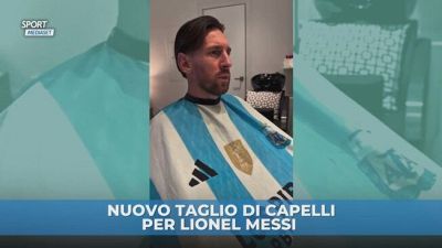 Nuovo taglio di capelli per Lionel Messi