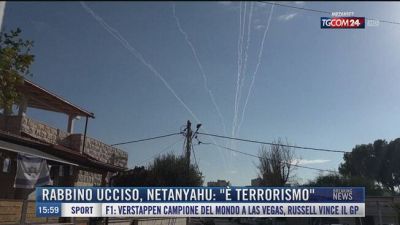 Breaking News delle 16.00 | Rabbino ucciso, Netanyahu: "È terrorismo"