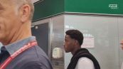 Jonathan David sbarca in Italia per le visite mediche