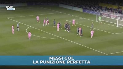 Messi gol: la punizione perfetta