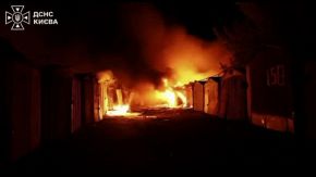 Ucraina, due incendi nella capitale Kiev dopo attacco russo