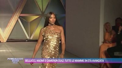 Bellucci, Naomi e Cameron Diaz: tutte le mamme in età avanzata