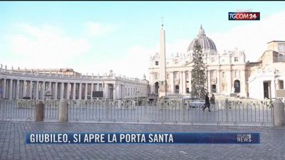 Breaking News delle 14.00 | Giubileo, si apre la Porta Santa