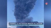 Stromboli, le spettacolari immagini dell'eruzione
