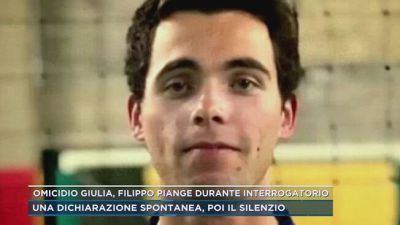 Omicidio Giulia Cecchettin, Filippo piange durante interrogatorio