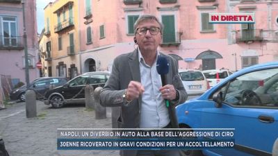 Napoli, un diverbio in auto alla base dell'aggressione di Ciro