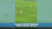 Salah show: tripletta al Galatasaray e in tribuna lo osannano