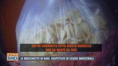 Le orecchiette di Bari, sospettate di essere industCriali