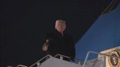 Trump a Davos dopo il cambio d'aereo, "soluzione sulla Groenlandia"