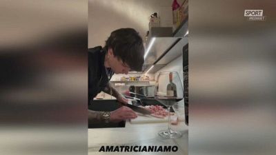 Il romanista Ultimo prende Allegri... per la gola: la amatriciana è "fantastica"