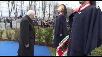 Mattarella ad Alessandria per 30esimo anniversario dell'alluvione