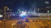 I tifosi del Napoli disturbano il Cagliari davanti all'hotel