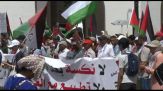 Manifestazione a Rabat in solidarietà con i palestinesi