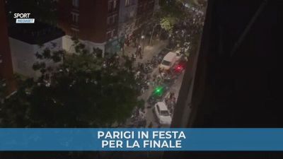 Parigi in festa per la finale