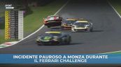 Incidente pauroso a Monza: l'auto decolla!