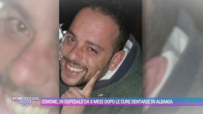 Simone, in ospedale da 8 mesi dopo le cure dentarie in Albania
