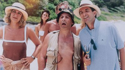 Ezio Greggio, Leo Gullotta, Cash Casia e Michele Merkin vacanzieri ai Caraibi