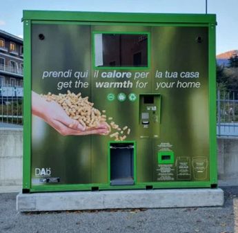 Efisio legnami  Distributore automatico di pellet