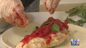 Calzone con pomodoro all'uscita