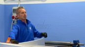 Massimo Bossetti al lavoro in carcere