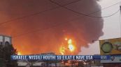 Breaking News delle 16.00 | Israele, missili Houthi su Eilat e nave Usa