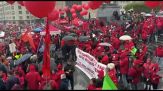 Manifestazione studentia Bruxelles contro le misure di austerità