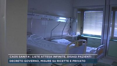 Caos sanità, liste attesa infinite, disagi pazienti