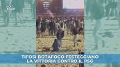 Super festa a Rio per la vittoria del Botafogo!