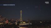 Spettacolare show di droni a Seattle: il cielo come "tabellone" di Belgio Egitto